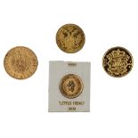 LOT DE 4 PIECES DE MONNAIE