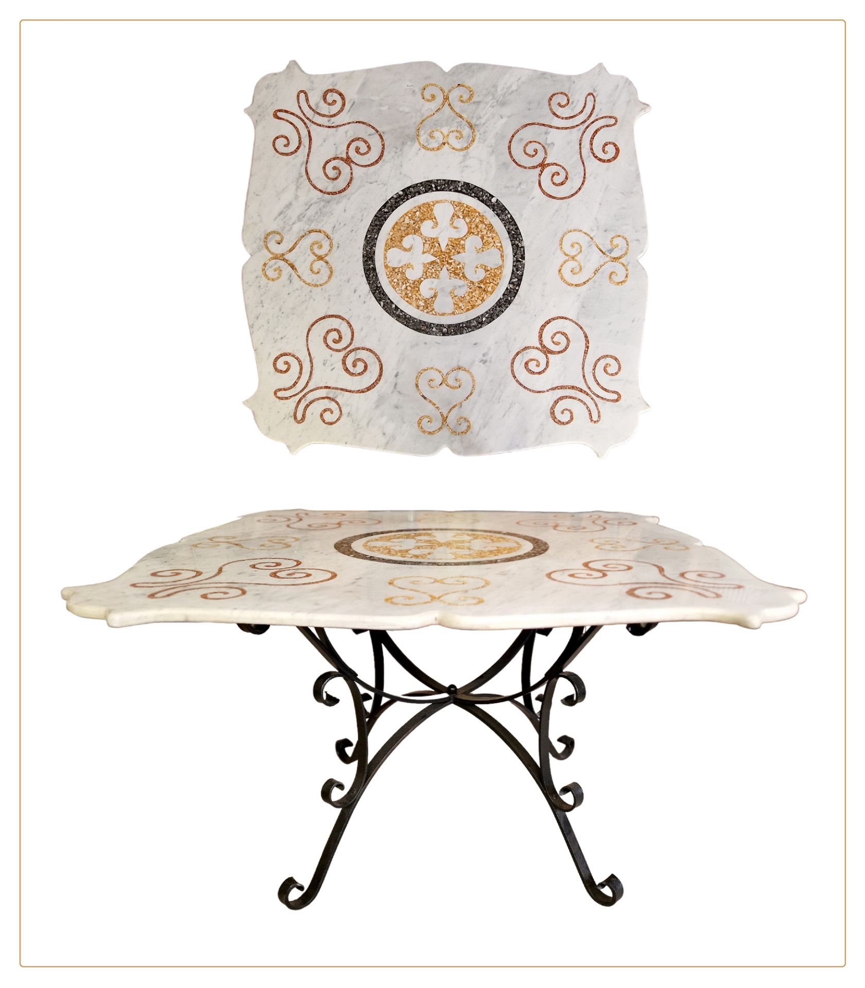 ELEGANTE TABLE DE TERASSE