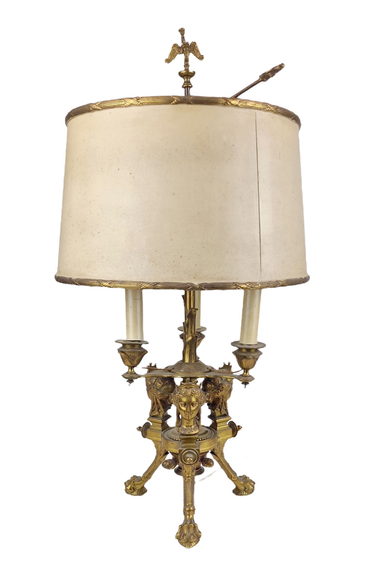 LAMPE BOUILLOTE A L'ANTIQUE