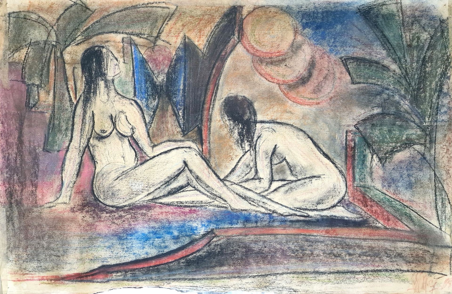 ECOLE ALLEMANDE EXPRESSIONISTE 20ème SIECLE