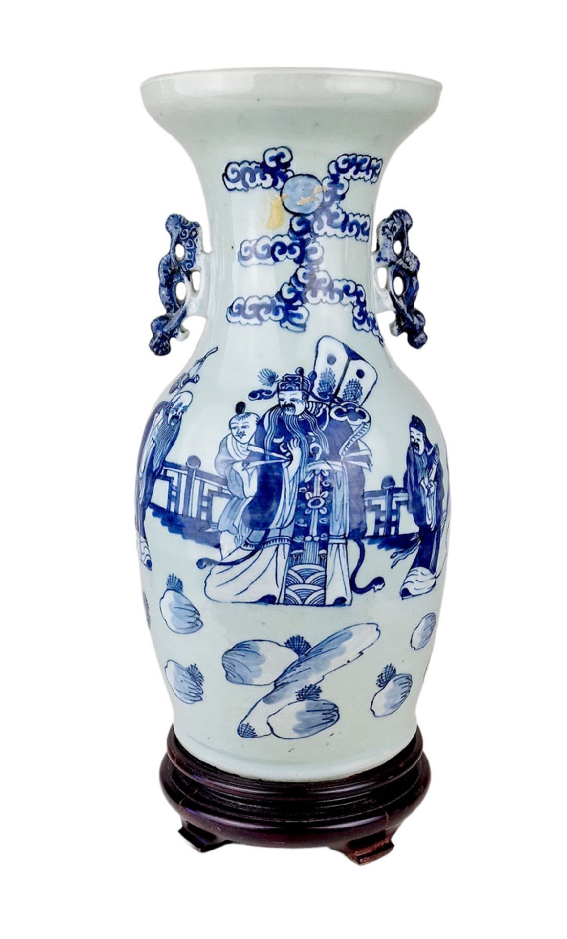 CHINE, 19ème SIECLE - Vase
