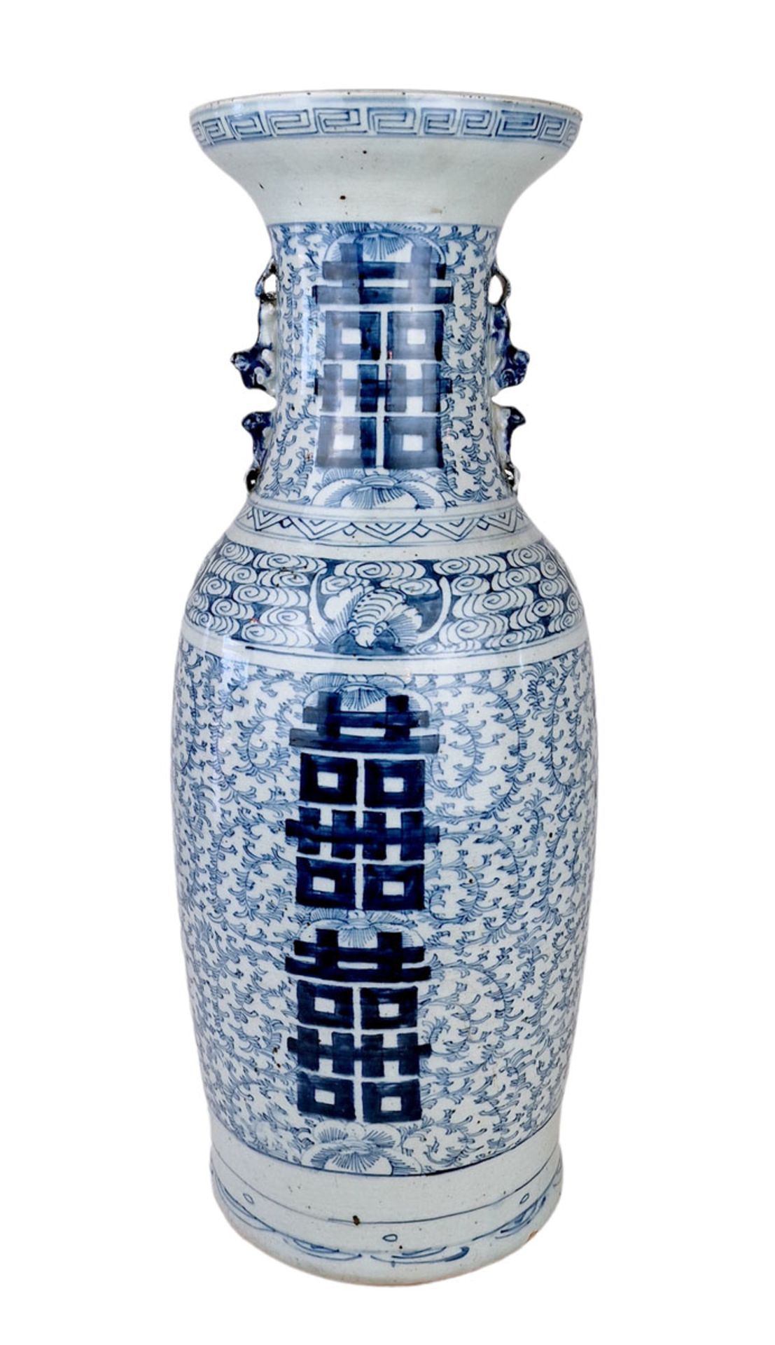 CHINE, 19ème SIECLE - Grand vase