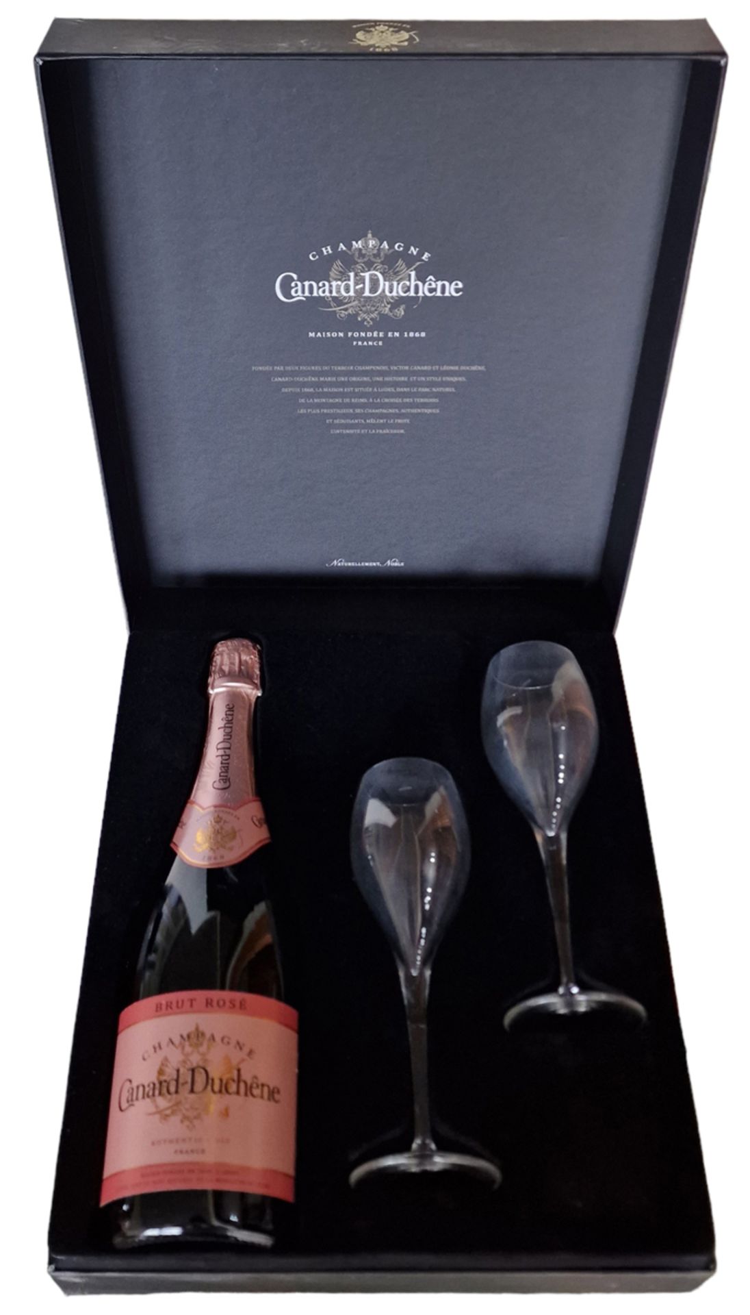 CANARD-DUCHENE BRUT ROSE, COFFRET