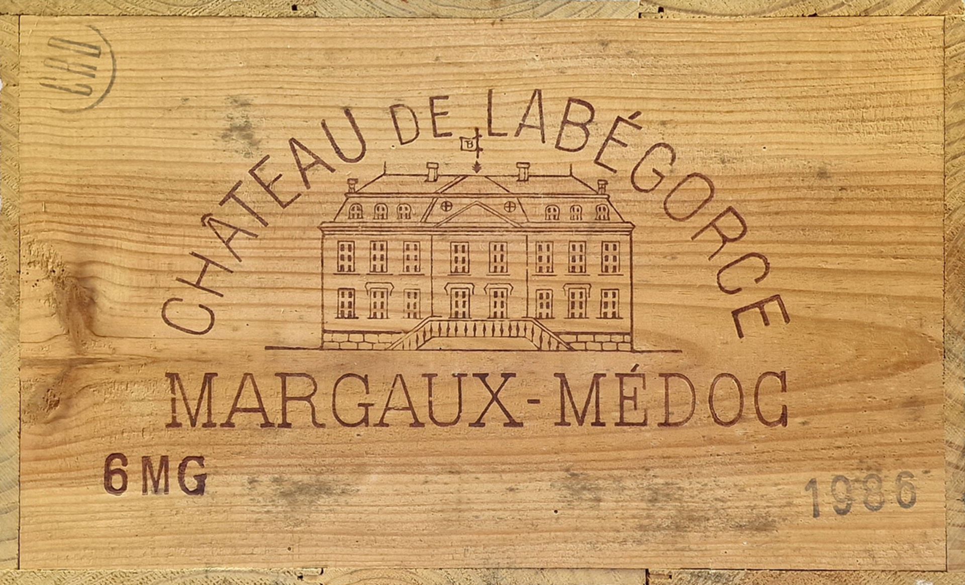 CHÂTEAU LABEGORCE CBO 6 MAGNUMS 1986