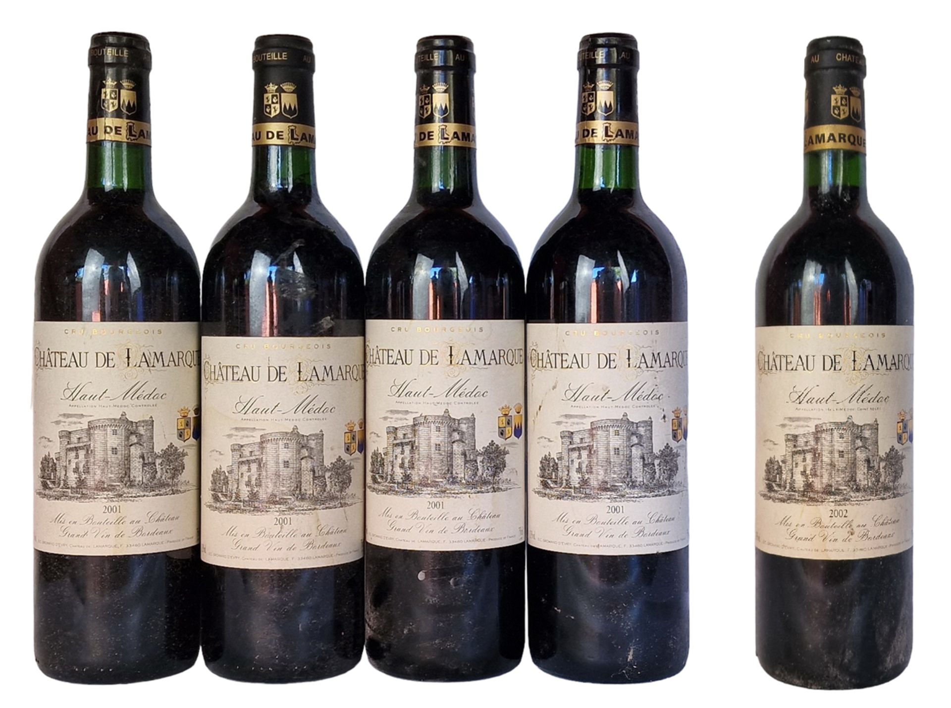 CHÂTEAU DE LAMARQUE 2002 & 2001