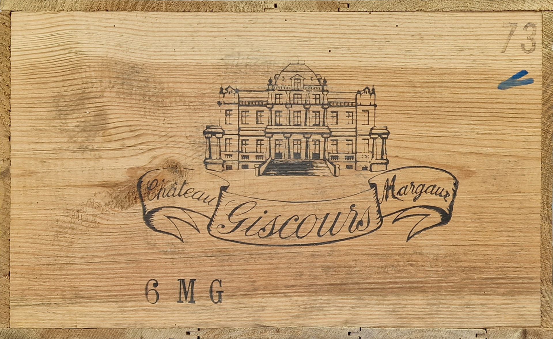 CHÂTEAU GISCOURS CBO 6 MAGNUMS 1973