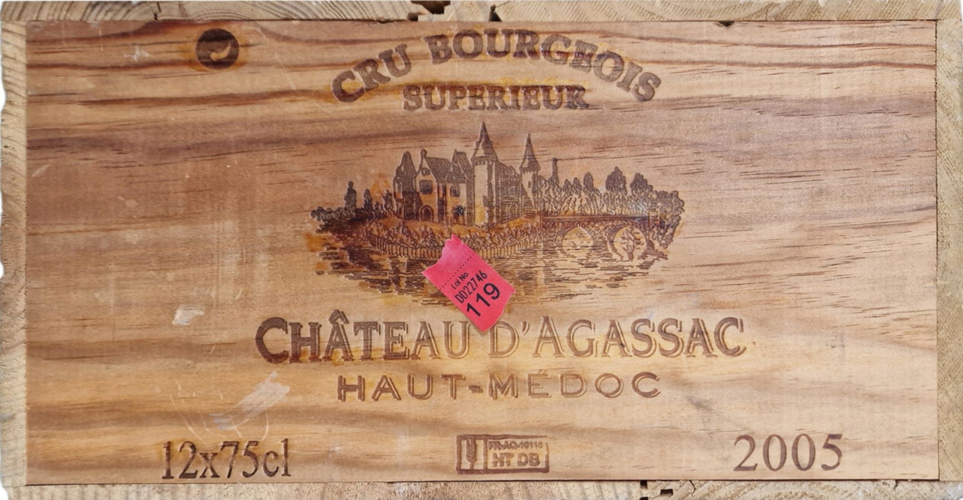 CHÂTEAU D'AGASSAC CBO 2005