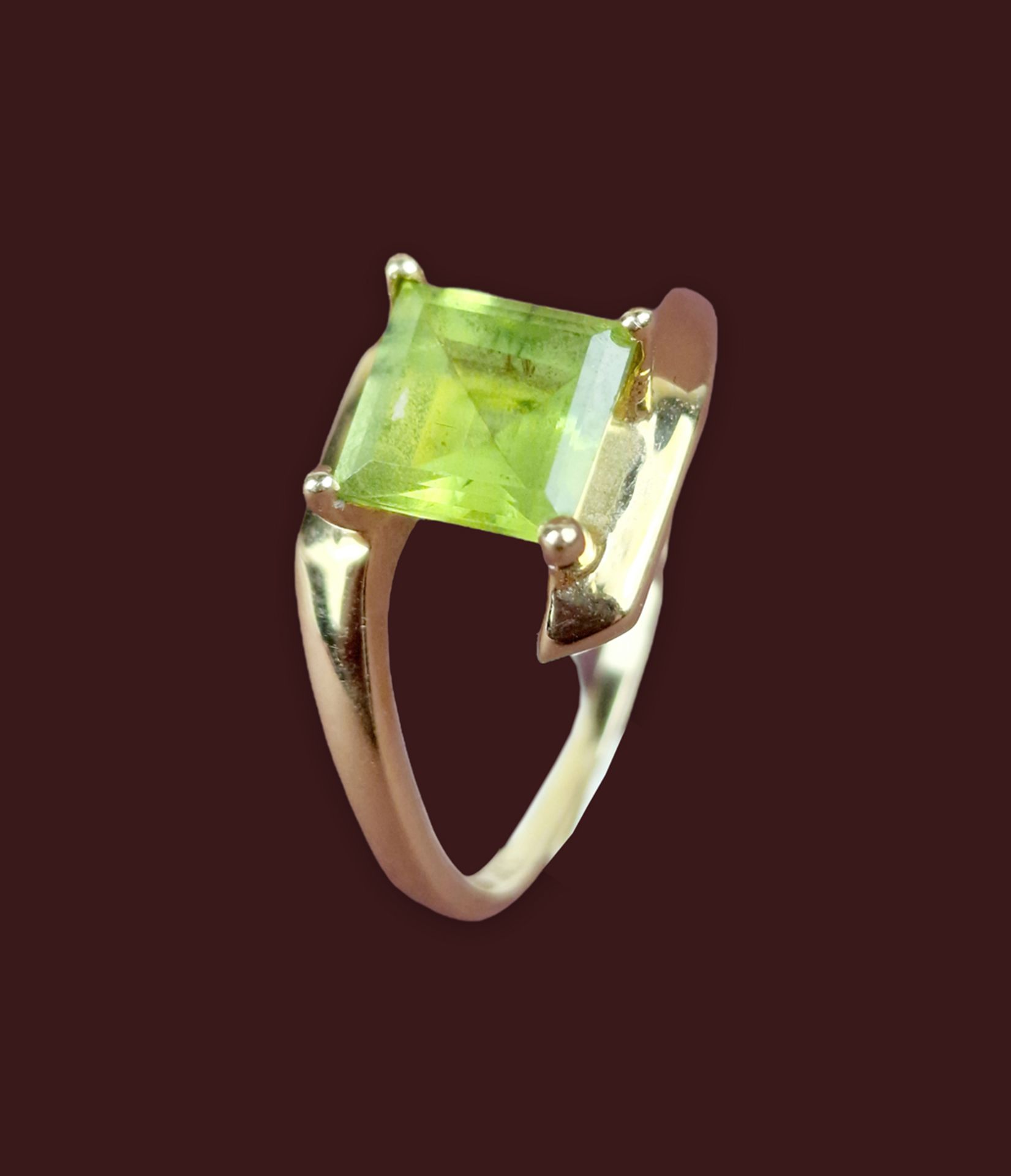 BAGUE PERIDOT