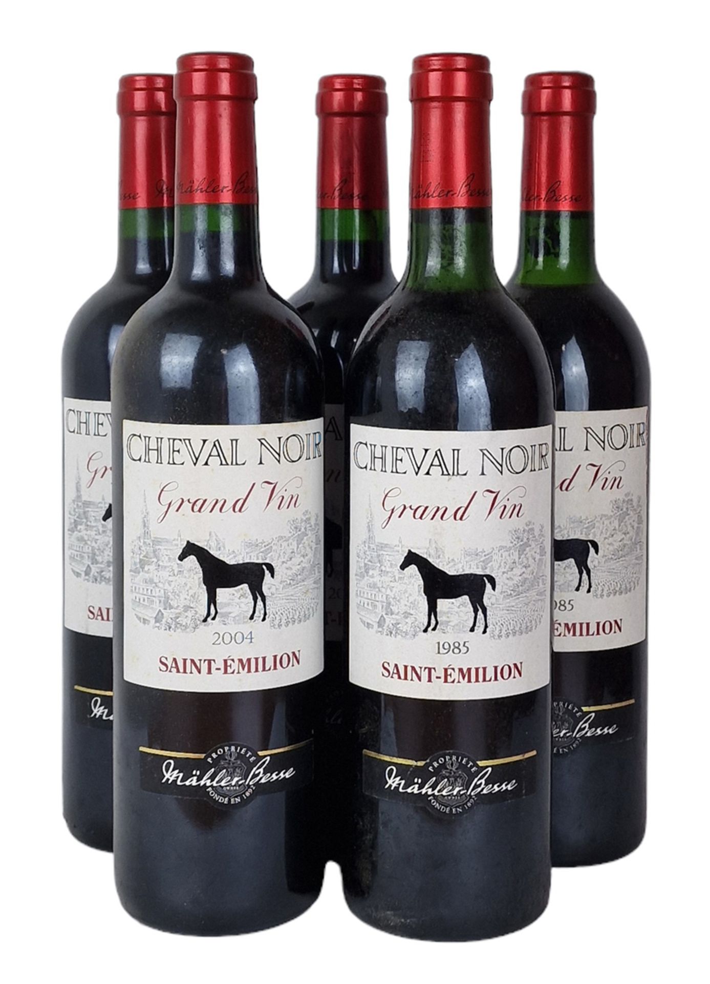 CHEVAL NOIR 2004 & 1985