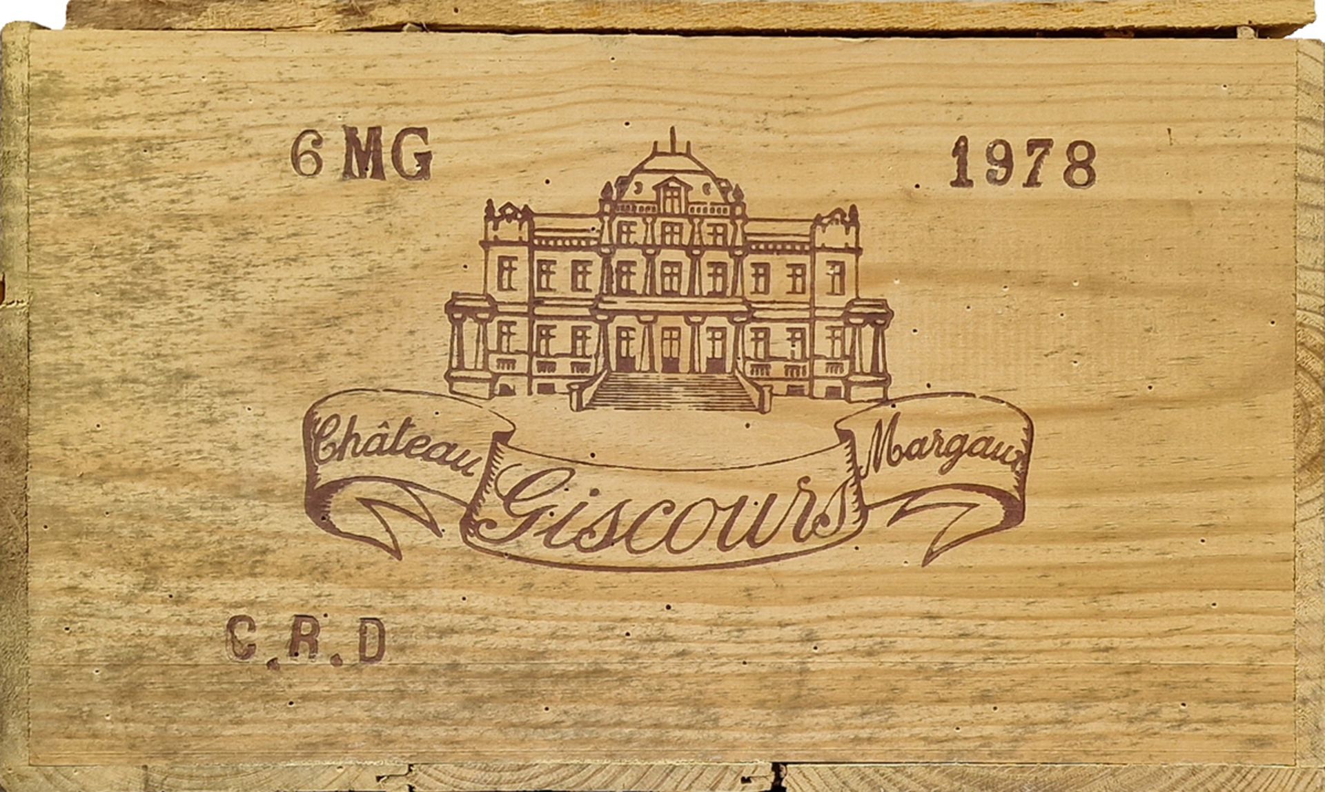 CHÂTEAU GISCOURS CBO 6 MAGNUMS 1978