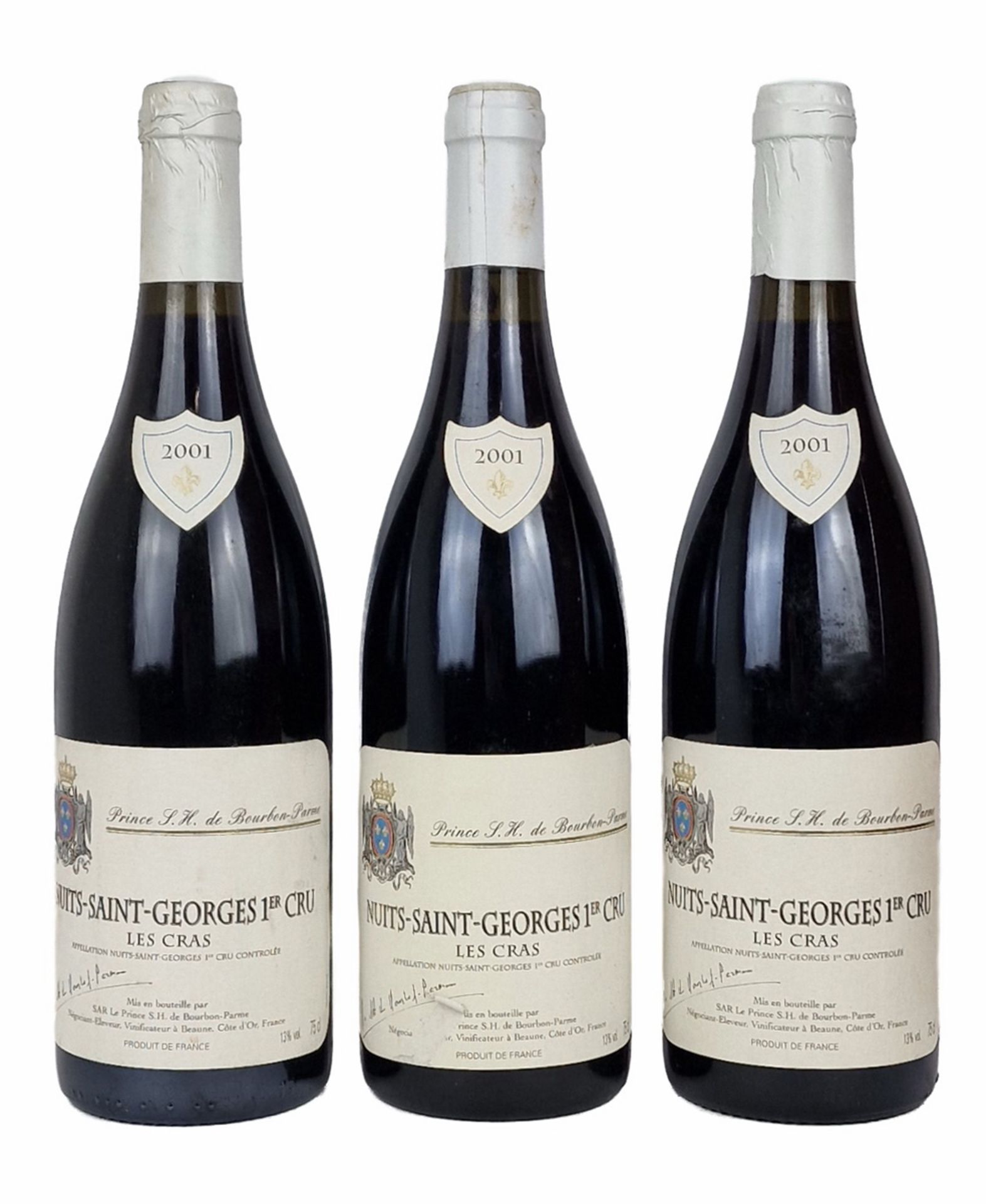 NUITS SAINT-GEORGES 1er CRU LES CRAS 2001