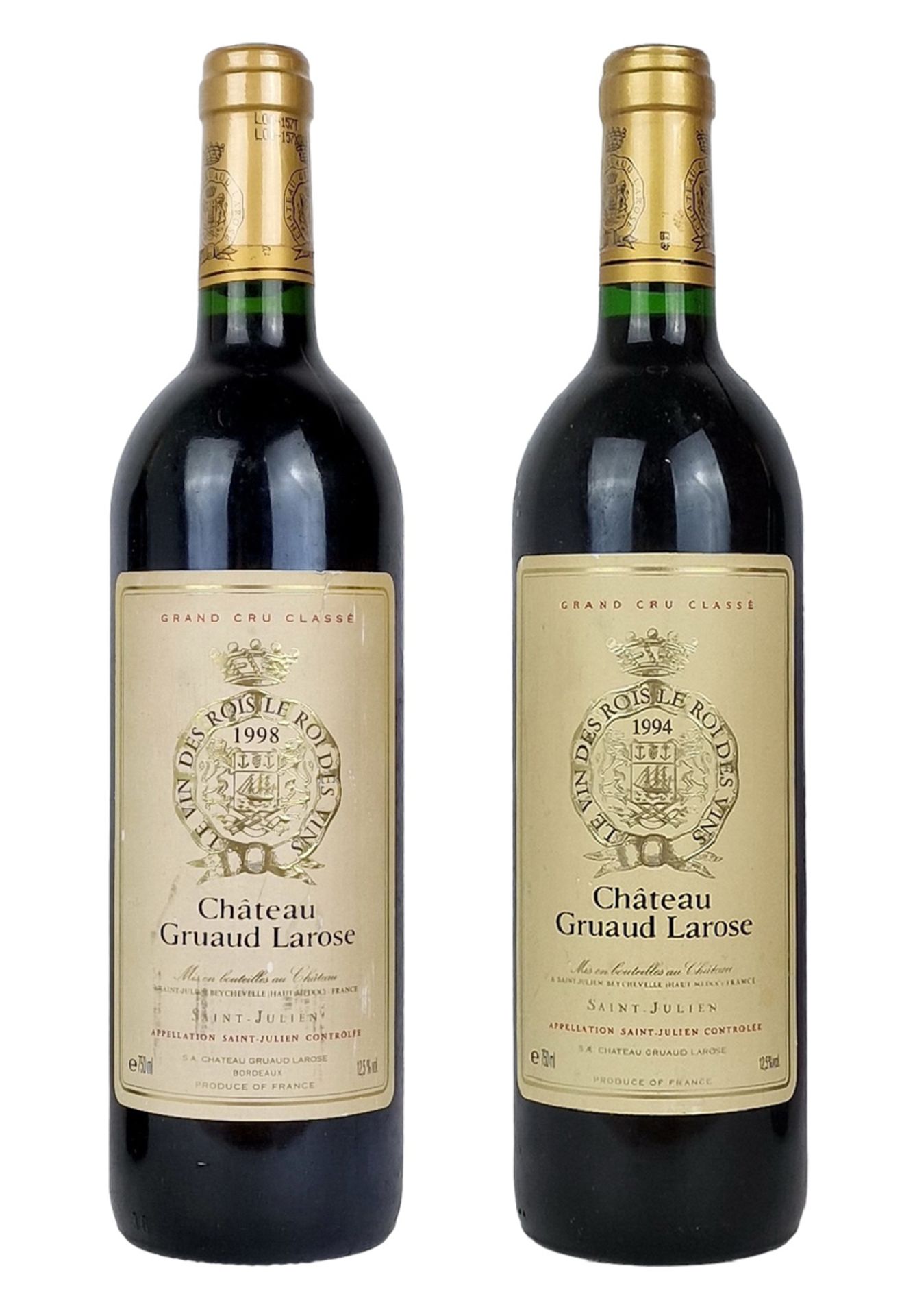 CHÂTEAU GRUAUD LAROSE 1998 & 1994