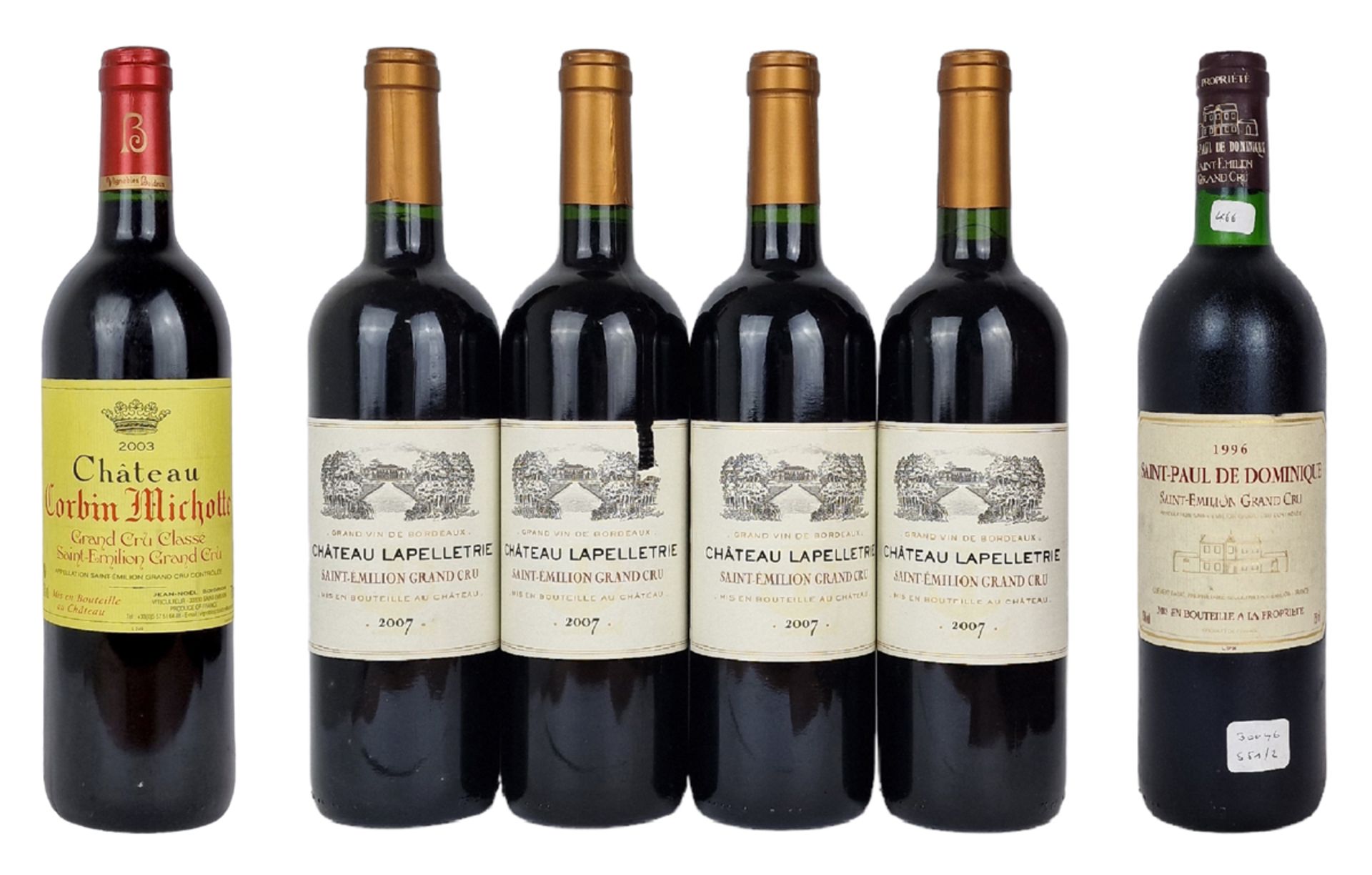 LOT DE SAINT-EMILION GRAND CRU