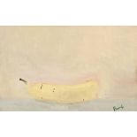 Charles Brady HRHA (1926-1997) Banana Oil on canvas, 18.5 x 29.5cm (7¼ x