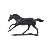 Siobhan Bulfin (Contemporary) Galloping Stallion Bronze, 58cm x 35cm (22¾ x 13¾") Signed,