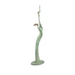 Sandra Bell (b.1954) Lumiere Bronze, 58cm (22¾") high Signed and numbered 5/8