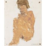 Basil Blackshaw HRHA RUA (1932-2016) Nude Study Watercolour, 20.5 x 16.5cm (8 x