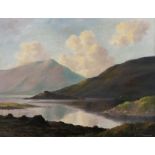Douglas Alexander RHA (1871-1945) At Ballinahinch, Connemara Oil on canvas laid down on board,