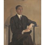 Sean Keating PPRHA RSA RA (1889-1977) Portrait of Hal Macdermott Oil on canvas,