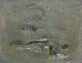 Patrick Collins HRHA (1911-1994) Mountainside, Wicklow Oil on board, 30 x 40cm (11¾ x