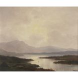Douglas Alexander RHA (1871-1945) Heading towards Dusk, Connemara Oil on canvas laid down on