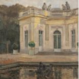 Caroline Scally (1886-1973) Trianon at Versailles Oil on canvas, 46 x 46cm (18 x