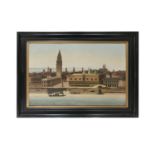 JOHANN WILHELM JANKOWSKI (1825 - 1870) View of Venice Oil on Canvas, 85 x 130cm Signed