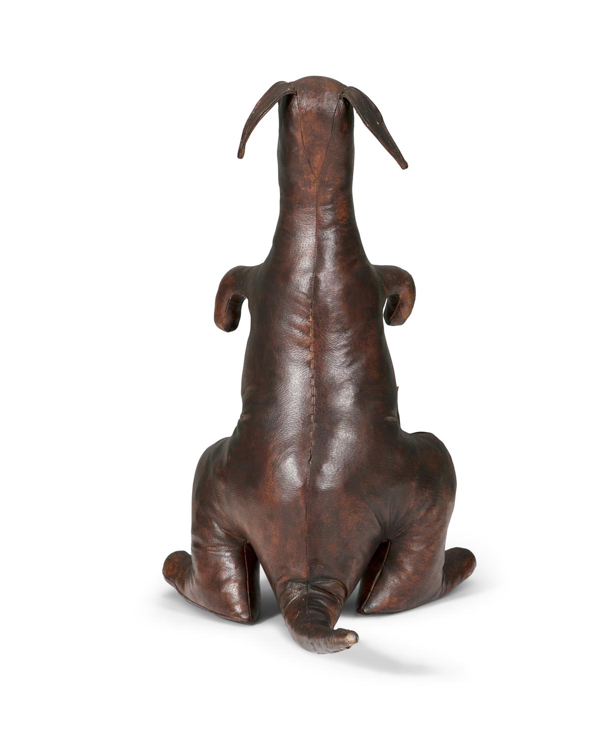 DIMITRI OMERSA A leather kangaroo by Dimitri Omersa, England c.1960. 84cm(h) - Image 4 of 4