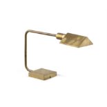 LAMP A brass desk lamp, Italy c.1960. 14 x 54 x 33cm(h)