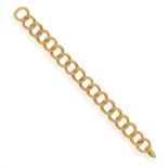 A GOLD BRACELET, CIRCA 1960 Composed of an integral woven-link bracelet, in 18K gold,