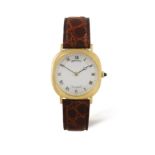 AN 18K GOLD MANUAL WIND WRISTWATCH, BY BREGUET 18-jewel Cal-839 manual wind movement,