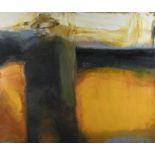 Hughie O'Donoghue RA (b.1953) Yellow Man II, 2008 Oil on linen, 207 x 243cm (81½ x