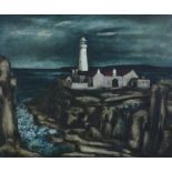 Daniel O’Neill (1920-1974) The Lighthouse Oil on canvas, 50 x 60cm (20 x 24”) Signed