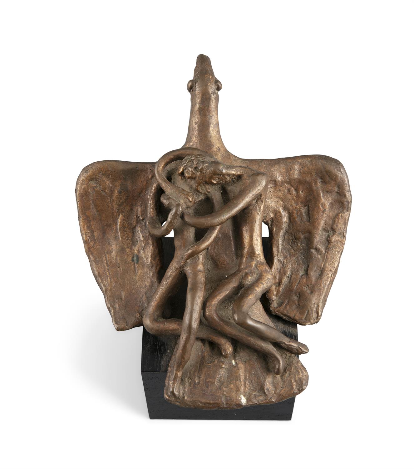 Sir Jacob Epstein (1880-1959) Lovers on Eagle's Back (Bird in Flight), c.1946 Bronze,