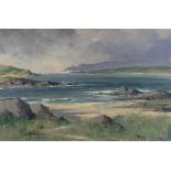 George Gillespie RUA (1924 - 1995) Estuary at Gortahork, Co. Donegal Oil on canvas,