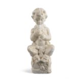 Lady Beatrice Glenavy RHA (1881-1970) Pan Plaster, 23cm high (9'') Signed with initials and