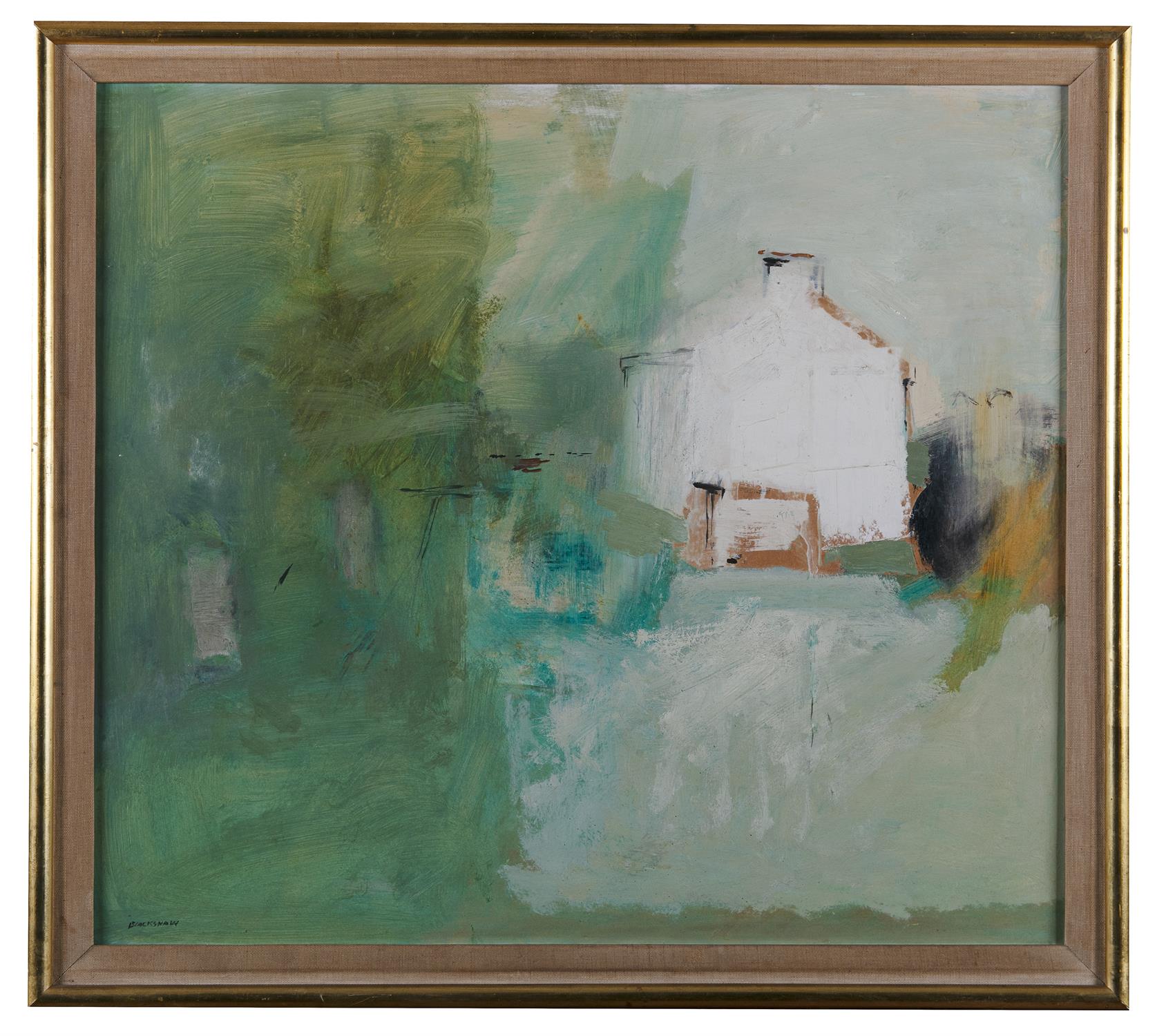 Basil Blackshaw HRHA RUA (1932-2016) No. 12 Jimmy Harrison Cottage Oil on board, 53 x 59. - Image 2 of 5