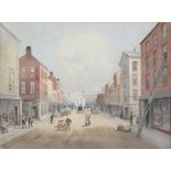Joseph William Carey RUA (1859 - 1937) Hercules Street, in retrospect, 1870 Watercolour, 21.