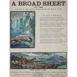 Jack Butler Yeats RHA (1871 - 1957) and Pamela Coleman Smith (1878 - 1951) Broadsheets A set of