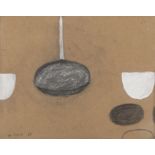 William Scott CBE RA (1913-1989) Drawing (Still Life) (1973) Gouache and pencil, 19.5 x 24.