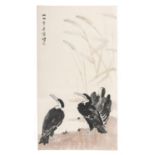 CHINESE SCHOOL IN THE MANNER OF XU BEIHONG XU 徐悲鴻 (CHINA, 1895-1953) Les trois cormorans - The three
