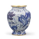 A CLOISONNE ENAMEL ‘HUNDRED DEER’ VASE BY THE STUDIO DÉ CHÉNG 德成 CHINA, LATE QING TO REPUBLIC /