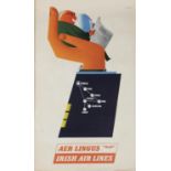ANONYMOUS Aer Lingus - Bainbridge Lithograph, 101 x 63 cm