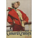 TOMAS CURR, Cunard Cruises 98 x 60 cm