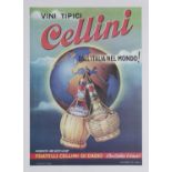 ANONYMOUS Cellini, 1950s Colour offset, 75 x 55cm