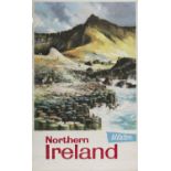 GREENE The Giant's Causeway - Northern Ireland Lithograph, 101.5 x 63.5cm