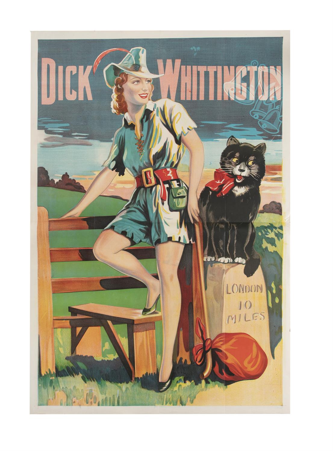 ANONYMOUS Dick Whittington Colour offset, 152 x 92cm