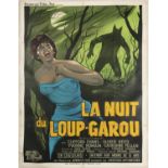 ANONYMOUS La Nuit du Loup-Garou 156 x 121cm, mounted on linen