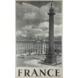 ANONYMOUS, France, 'Place Vendome,' 100 x 62 cm