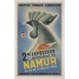 ANONYMOUS Namur, 1950s Colour Offset, 101.5 x 63.5cm